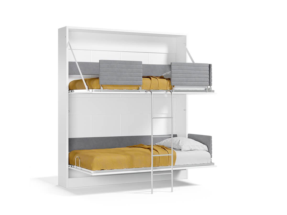 Twin Murphy Wall Bunk Bed Pensiero, Can You Use A Twin Mattress On Bunk Beds