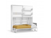 Parete Letto - Twin Wall Bed System with Desk