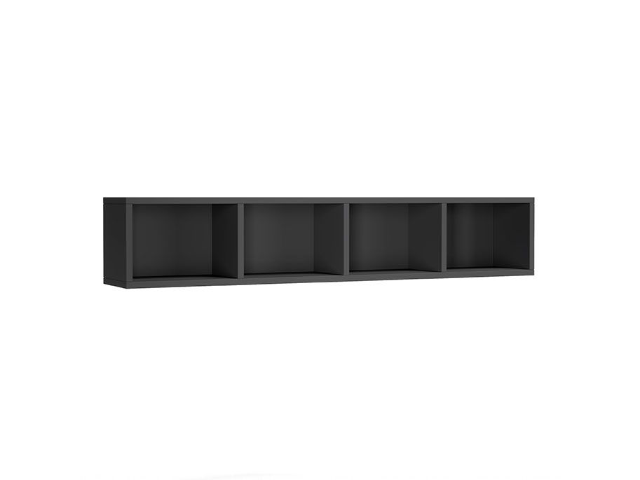 Open Horizontal Queen Bookshelf