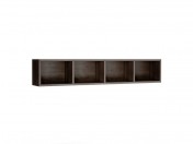 Open Horizontal Queen Bookshelf