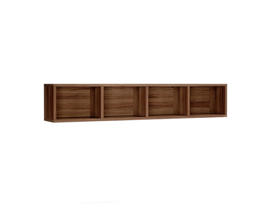 Open Horizontal Queen Bookshelf