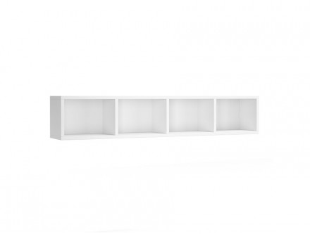 Open Horizontal Queen Bookshelf