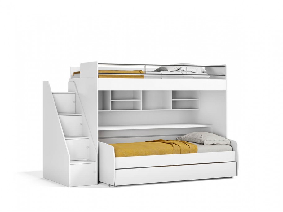 Eco Bel Mondo Twin/Twin XL over Full/Full XL Bunk Bed System