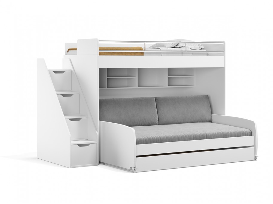 Eco Bel Mondo Twin Over Full/Full XL Bunk Bed Set