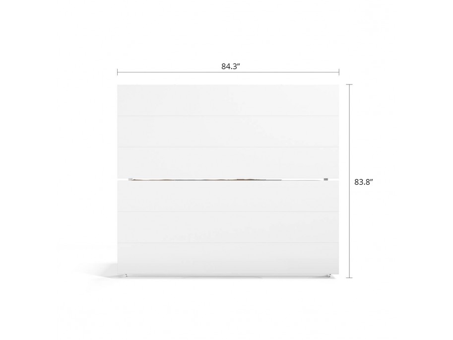 Simple Bunk Twin/Twin XL Murphy Wall Bed