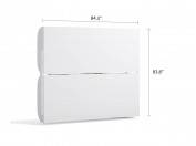 Simple Bunk Twin/Twin XL Murphy Wall Bed