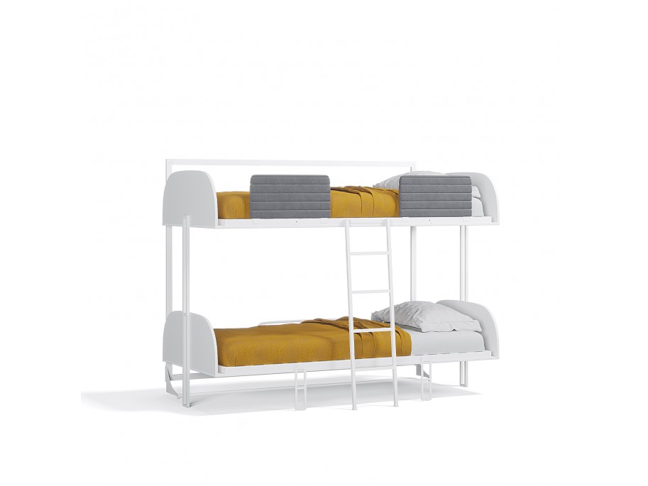 Simple Bunk Twin/Twin XL Murphy Wall Bed