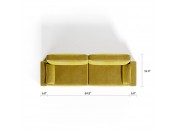 Royal Horizontal Queen 2 Seat Storage Sofa