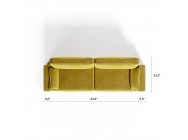 Royal Horizontal Queen 2 Seat Storage Sofa