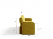 Royal Vertical Queen 3 Seat Storage Sofa