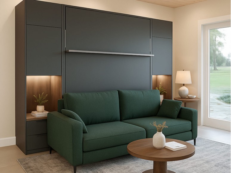 Design idea for the Royal King Murphy Bed inspired by West Palm Beach interiors.