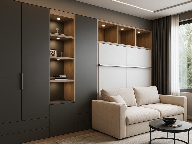 Brooklyn-inspired design with the Royal King Murphy Bed.