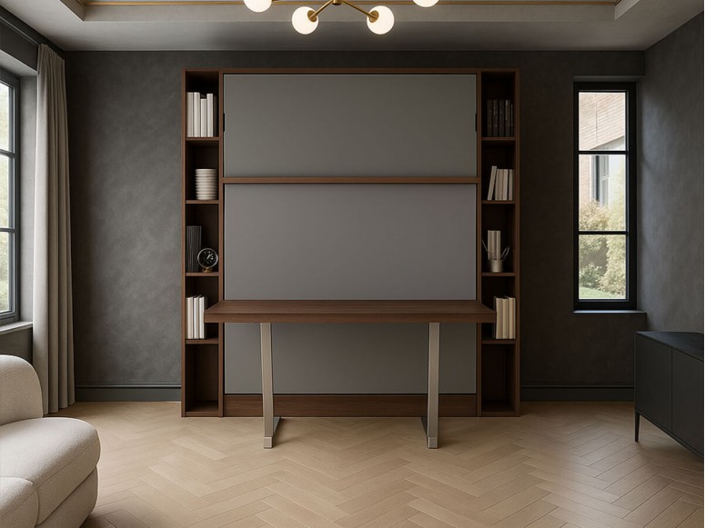 Design idea for the Royal Queen Wall Bed With Desk inspired by West Palm Beach interiors.