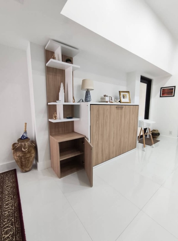 Double Fold Queen Murphy Wall Bed 26