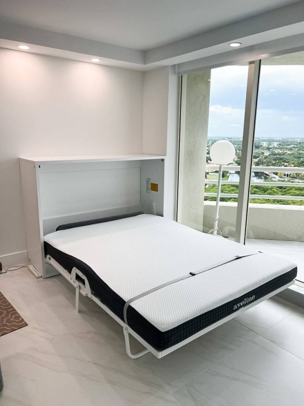 Double Fold Queen Murphy Wall Bed 28