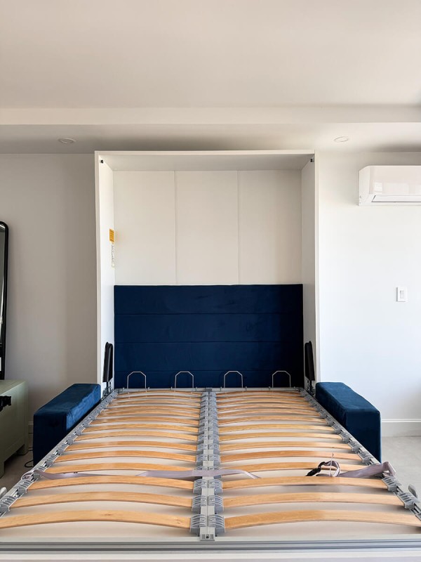 ROYAL Queen Wall Bed with Sectional Sofa