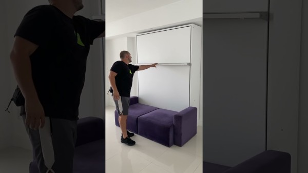 ROYAL Queen Wall Bed with Sectional Sofa