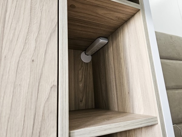 ROYAL Queen Wall Bed with Sectional Sofa and Bookcase Set 335