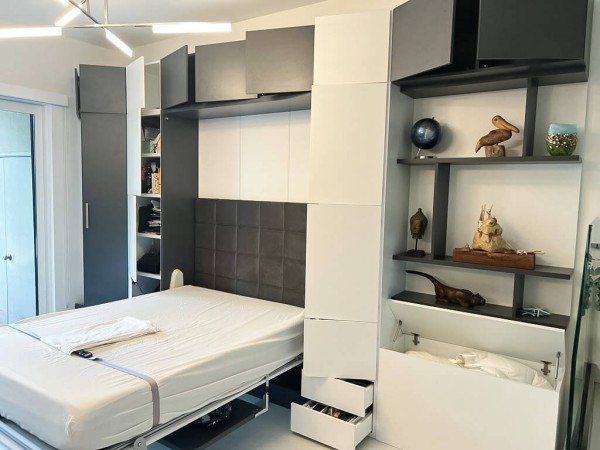 ROYAL Queen Wall Bed with Wardrobes 11