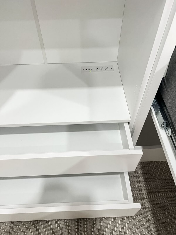 ROYAL Queen Wall Bed with Wardrobes 33