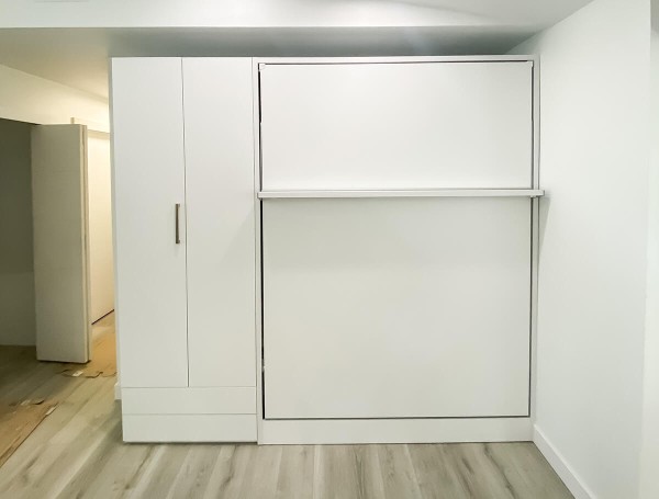 ROYAL Queen Wall Bed with Wardrobes 66