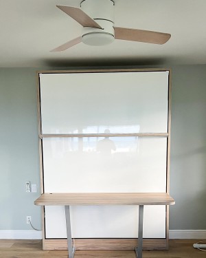 C - Royal Queen Wall Bed With Desk