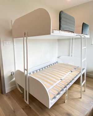 C - Simple Bunk Twin/Twin XL Murphy Wall Bed