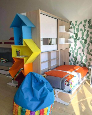 C - Parete Letto Twin Wall Bed System