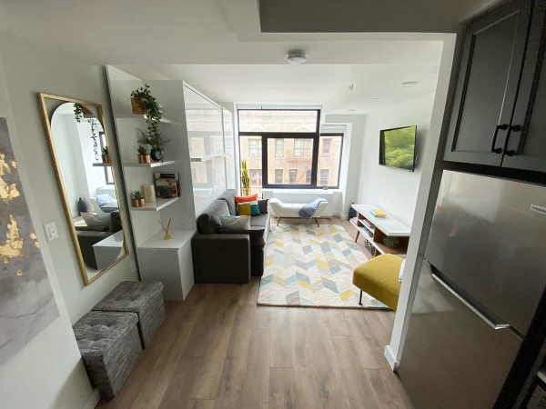 ROYAL Queen Wall Bed with Sectional Sofa and Bookcase Set 151