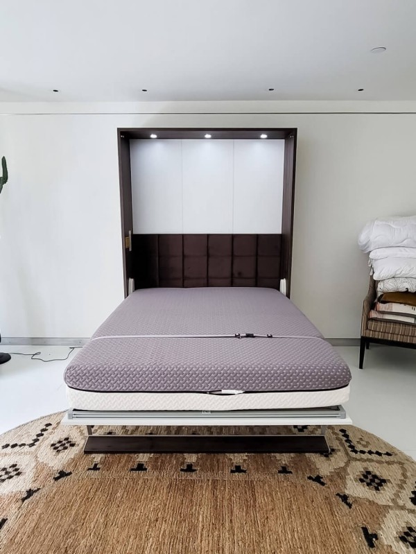 Royal Queen Wall Bed With Desk 14
