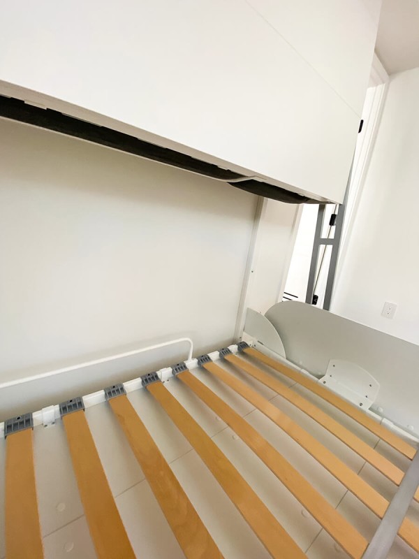 Simple Bunk Twin Murphy Wall Bed 33