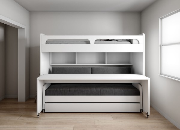 Bel Mondo Twin Over Twin Twin XL Bunk Bed Set 2