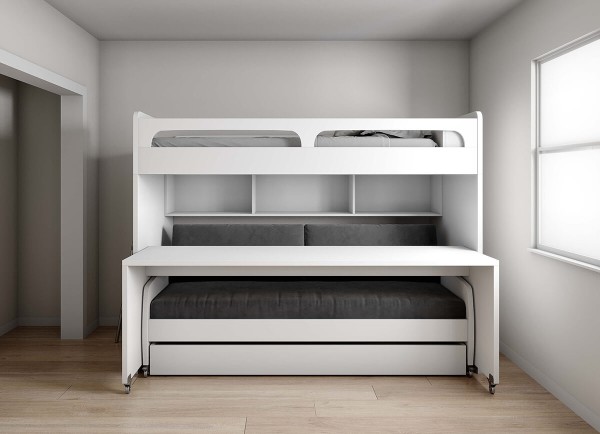 Bel Mondo Twin Over Twin Twin XL Bunk Bed Set 5