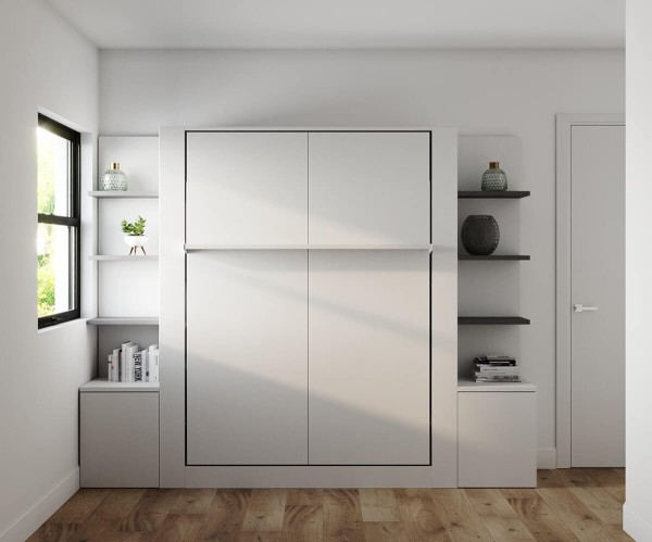 Nova Queen Wall Bed with Storage Sofa 3