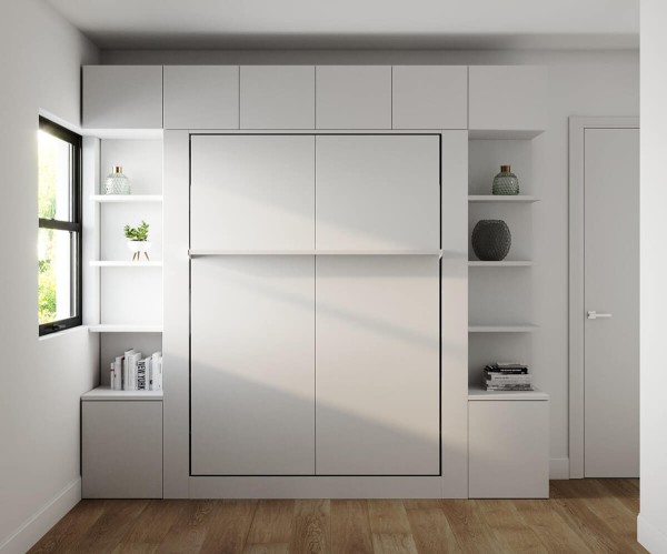 Nova Queen Wall Bed with Storage Sofa 4