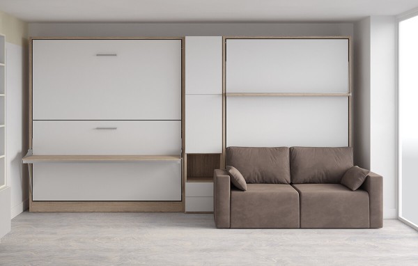 Pensiero Twin Wall Bunk Bed 11