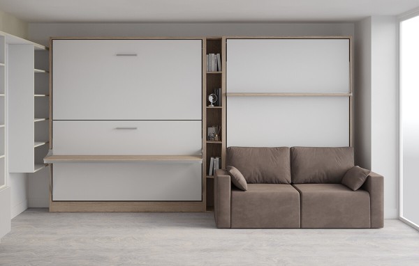 Pensiero Twin Wall Bunk Bed 13