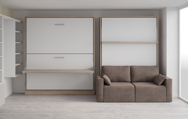 Pensiero Twin Wall Bunk Bed 15