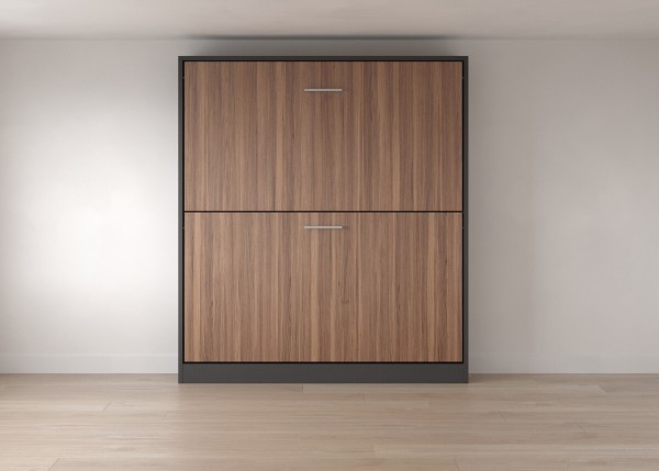 Pensiero Twin Wall Bunk Bed