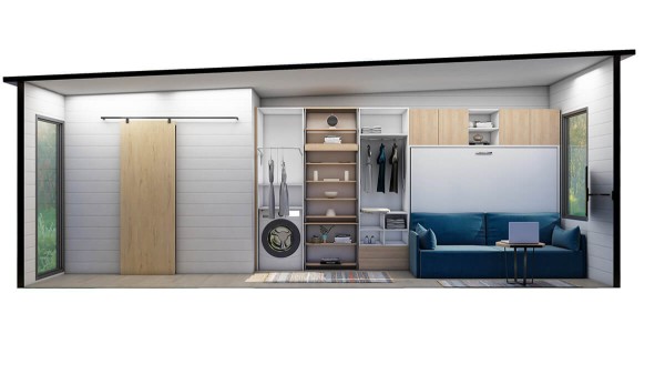 Royal Horizontal Queen Wall Bed 13