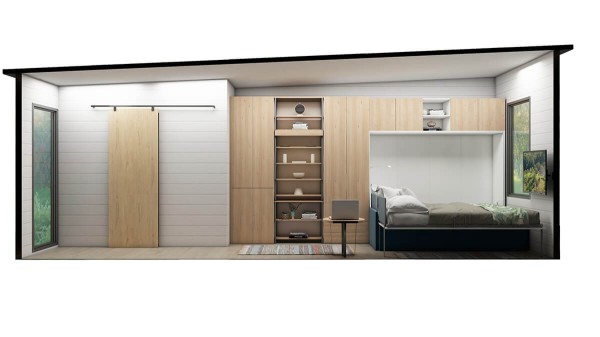 Royal Horizontal Queen Wall Bed 15