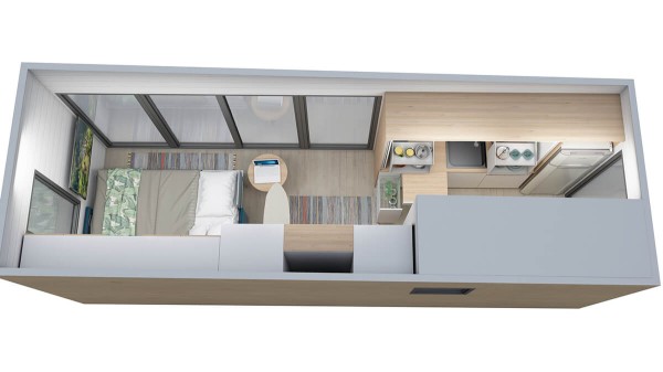 Royal Horizontal Queen Wall Bed 23