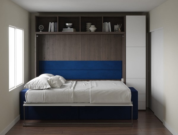 Royal Horizontal Queen Wall Bed 83