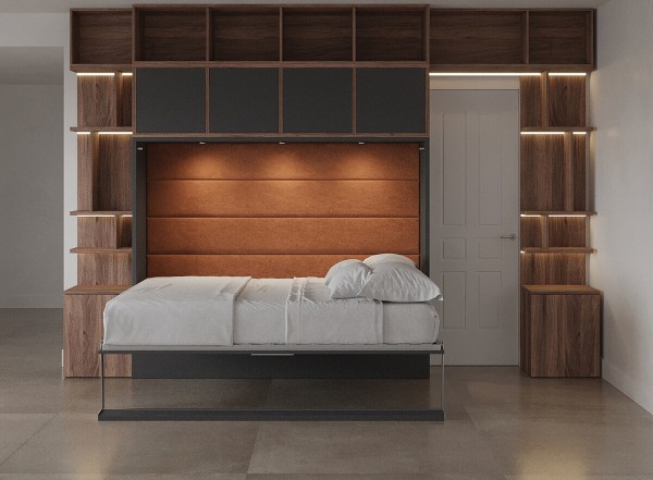 Royal Horizontal Queen Wall Bed 89