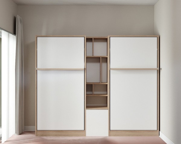 Royal Queen Wall Bed 113