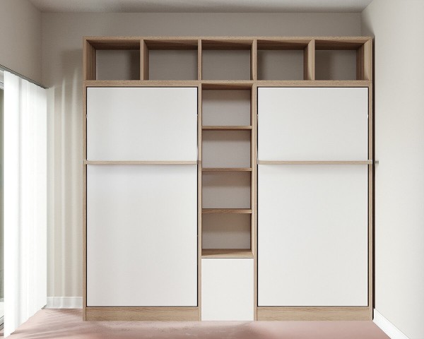 Royal Queen Wall Bed 114