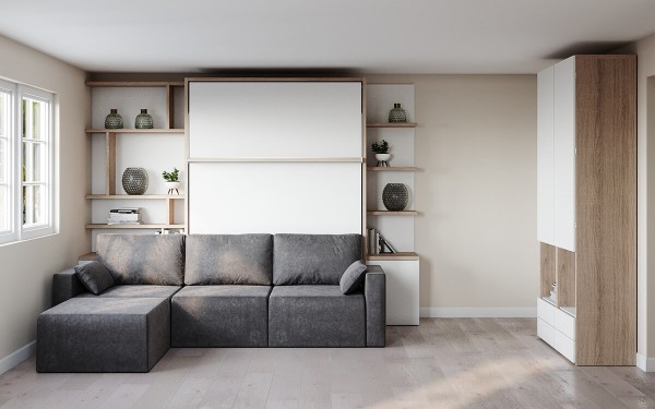 Royal Queen Wall Bed 179