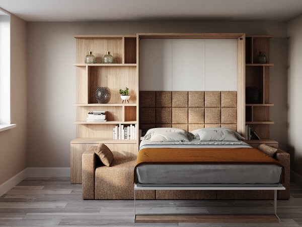 Royal Queen Wall Bed 184