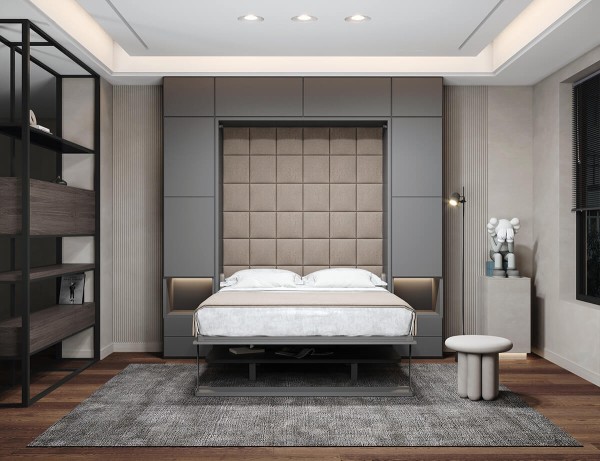 Royal Queen Wall Bed 256