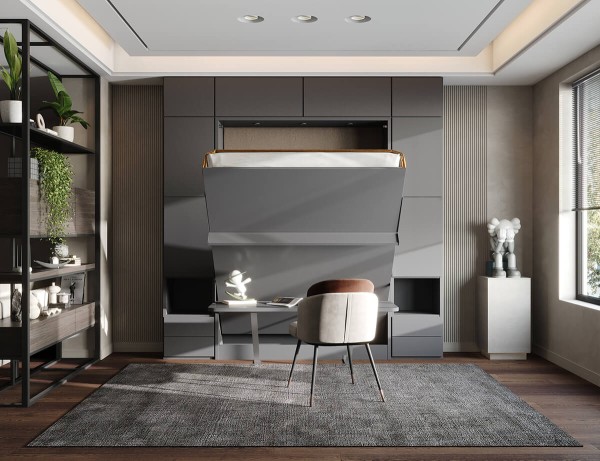 Royal Queen Wall Bed 257